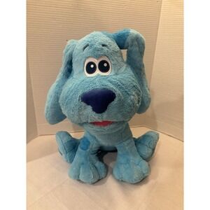Large Oversized Blue's Clues So Soft Plush Blue Dog 16"  Great Condition